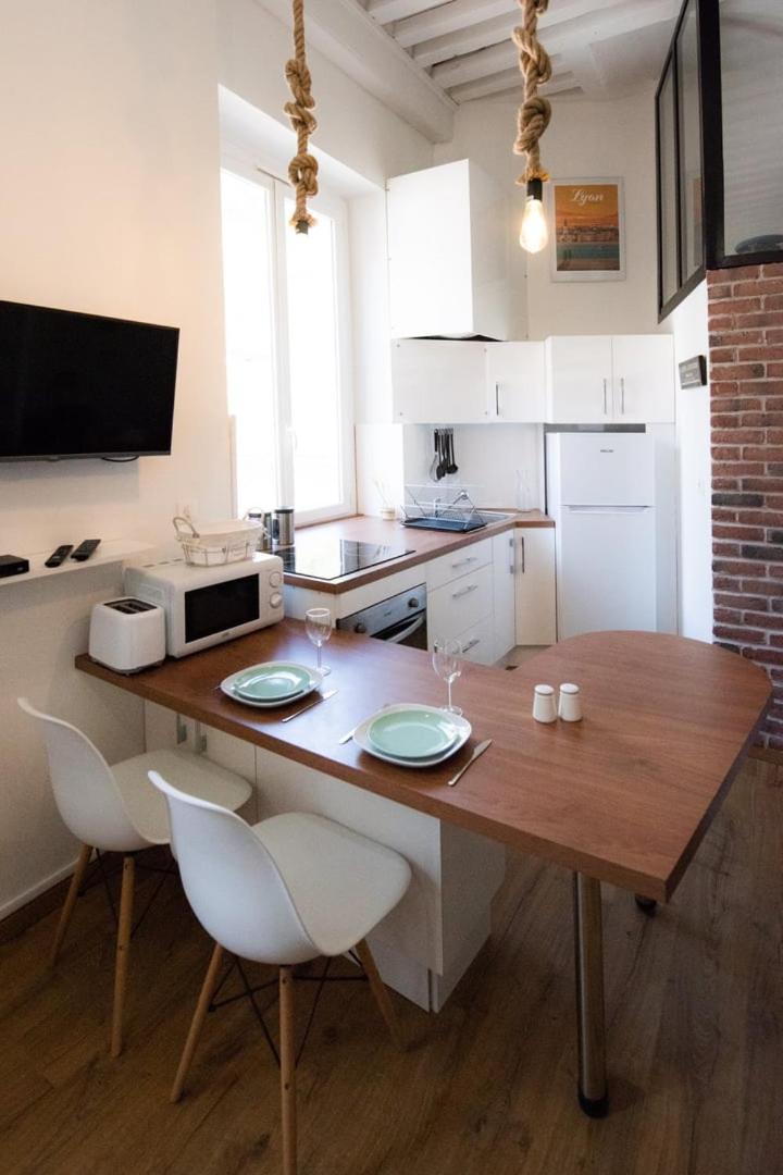 Le Ferratiere - Moderne Industriel Du Vieux Lyon Apartment Bagian luar foto